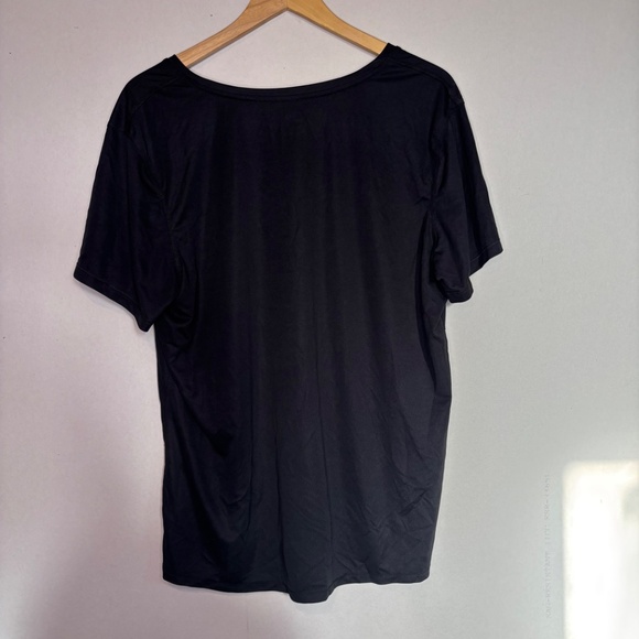 Athletic Works Womens Black Short Sleeve Athletic Tee Shirt Size XXL - Picture 4 of 4